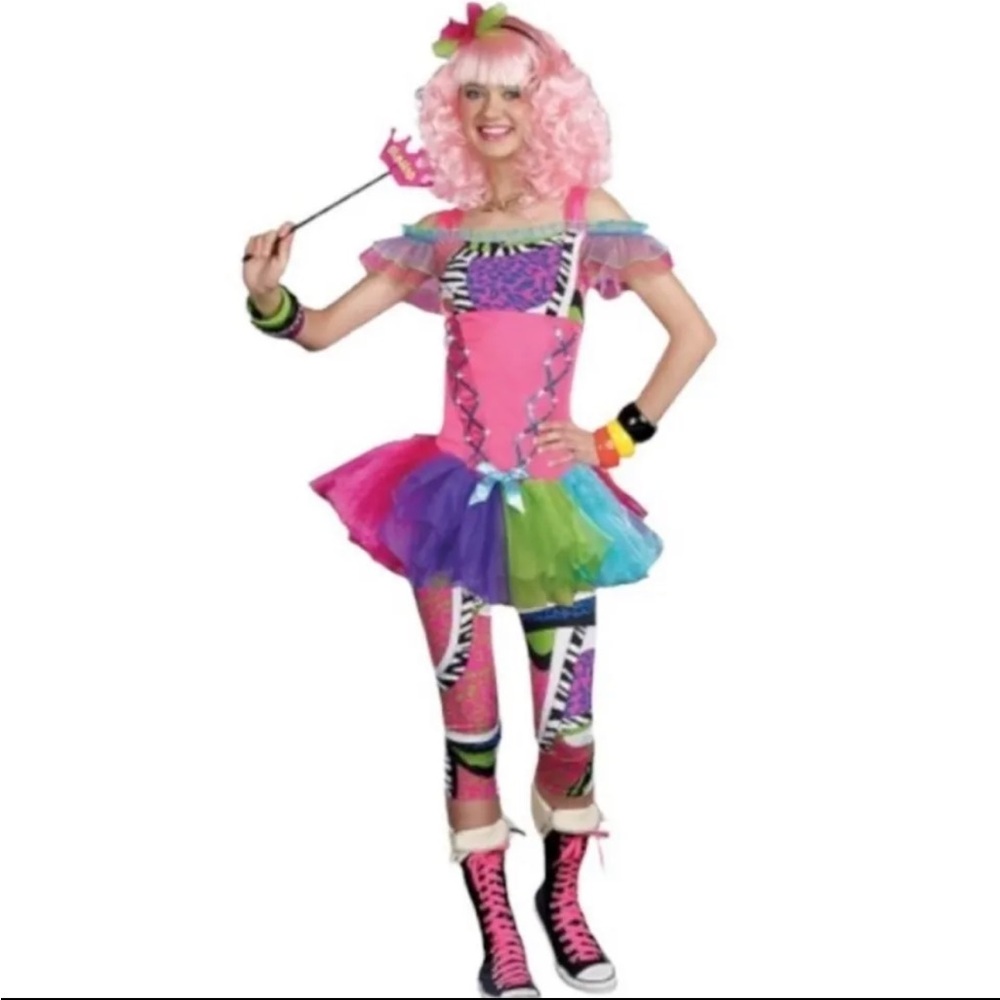 NEW Dreamgirl “Hip Hop Queen” Juniors Small 3-5 Halloween Costume 4pc Set